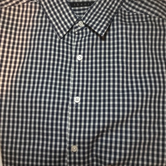 theory Brand Men’s Button down. NEW - Picture 2 of 3